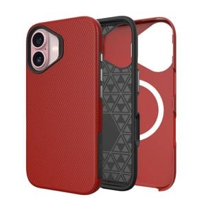 Icoverlover For Iphone 17 Case Compatible With Magsafe Shockproof Cover Red