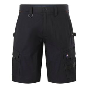 Citeco Size 92R Black Mid Shorts Ripstop Cargo