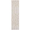 The Rug Connection Harley Ivy Gold Runner Off White 400x80cm - Large Runner Pet Friendly Indoor Rug