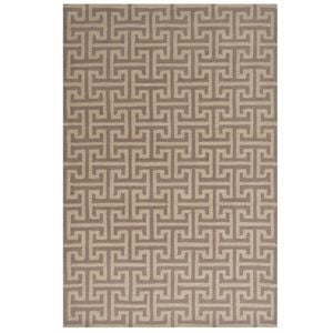 Modern Handmade Wool Rug-Addison 6385-Beige Brown-190x280cm