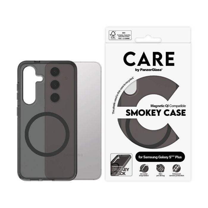 Panzer Flagship Phone Case Mag-Safe for Samsung GS25+ - Smoke
