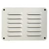 Haron 150 x 100mm White Aluminium Pressed Wall Vent