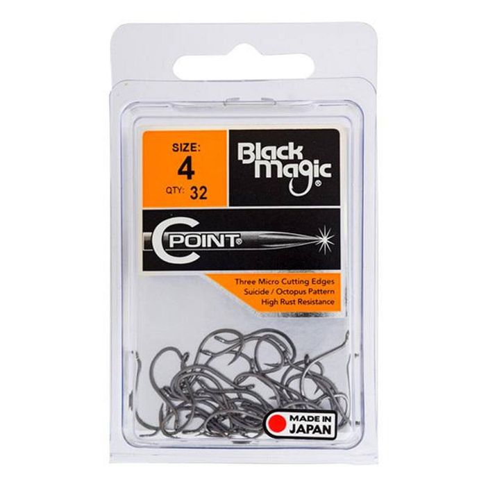 Black Magic C Point Fishing Hook Economy Pack 04