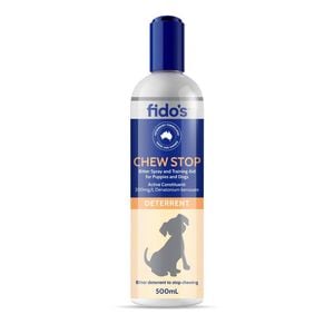 Fidos Dog Deterrent Behaviour Training Aid Chew Stop Spray 500ml