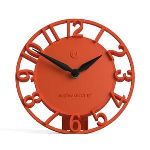 Newgate Timewarp Mantel Clock-orange
