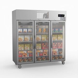 Thermaster Three Door Upright Display Freezer  - Display Freezers (sufg1500)