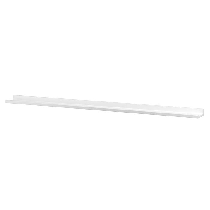 Montgomery 1200 x 35 x 90mm Matte White Photo Shelf