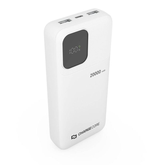Laser ChargeCore Powerbank 20000mAh LiFePO4 (White) Bunnings