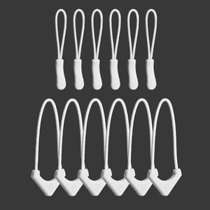 Wandrd Standard Zipper Puller - Cloudbreak White