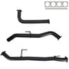 Ignite Exhausts Dpf Back For Nissan D40 Navara 2.5l Automatic 3" With Straight Pipe Only 409 Stainless Steel