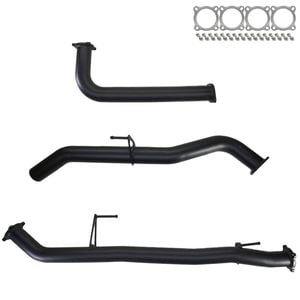 Ignite Exhausts Dpf Back For Nissan D40 Navara 2.5l Automatic 3" With Straight Pipe Only 409 Stainless Steel