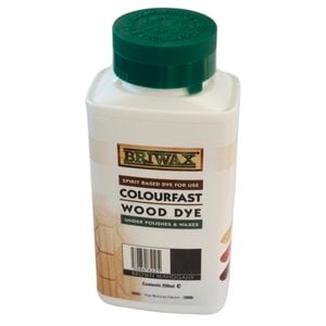 Briwax 250ml  Spirit Based Brown Mahogany Timber Dye