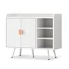 ALFORDSON Shoe Cabinet Storage Rack 18 Pairs White