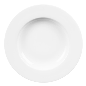 Olympia Pasta Plates Whiteware Ceramic 310mm 4 Pack Dinnerware