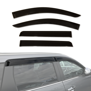 AUSGO Injection Weather Shields for Mitsubishi Pajero Sport 2015-Onwards Weathershields Window Visors