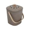 White Magic Eco Basics 4l Compost Bin + 25 Free Compostable Bin Liners Granite