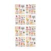 2x 4pc Lvd Funky Mediterranean Inspired Square Ceramic Coaster Set 10x10cm