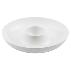 Ladelle Alto Serve & Share Chip & Dip Porcelain Serving Platter Kitchen/Dining