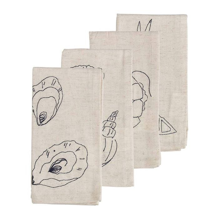 Ecology Feast Set Of 4 Napkins