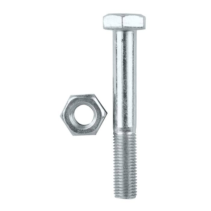 Pinnacle M10 x 65mm Stainless Steel Hex Bolt And Nut - 2 Pack