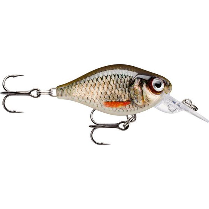 Rapala XLight Finesse Crank Mid Runner Hard Body Fishing Lure Live Roach