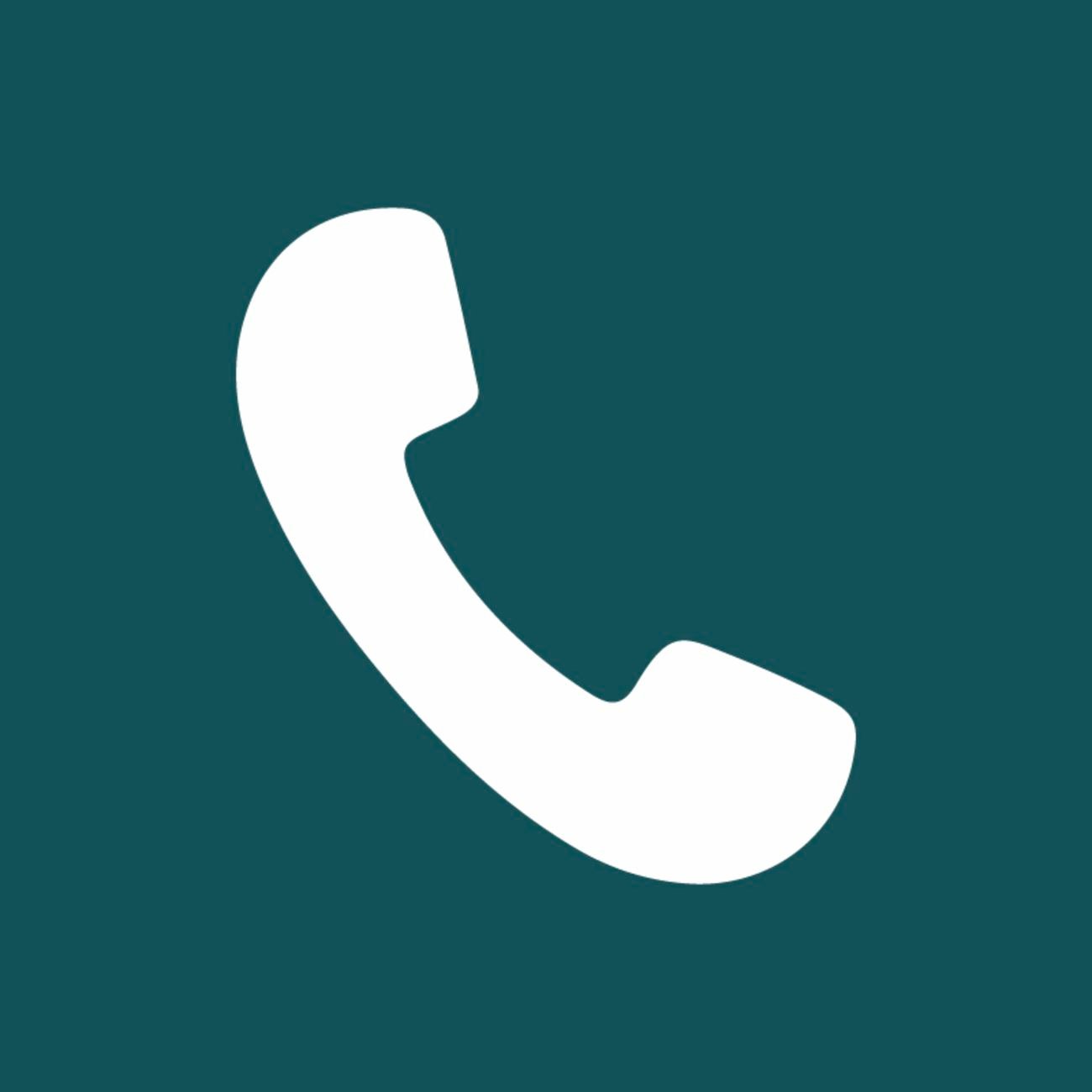White phone icons