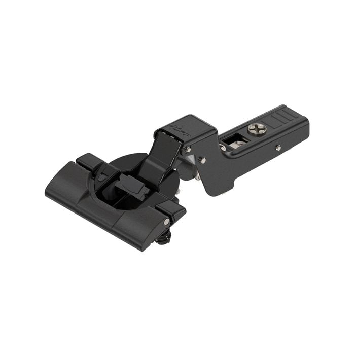 Blum 110° Inset Onyx Black Soft Close Cabinet Hinge - 2 Pack