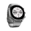 Hifuture Aix Amoled Stainless Steel Smart Watch - Titanium Silver