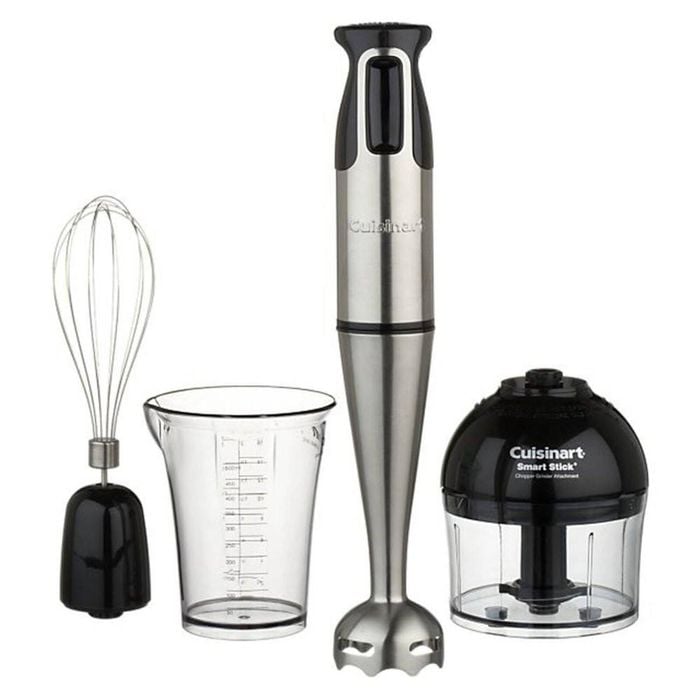 Cuisinart Stainless Steel Stick Blender W/ Accessories Set 300w 8 Inches