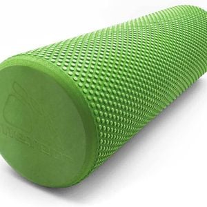 METEOR Green 45cm Dotted Foam Roller for Exercise & Therapy