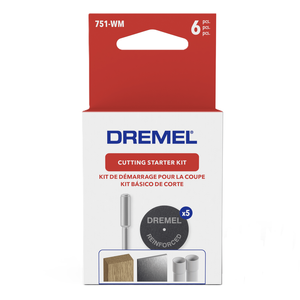 Dremel 6 Piece 751-AW Cutting Accessory Starter Kit