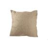 Maine & Crawford Idania 50x50cm Hessian Fringed Cotton Cushion - Mustard