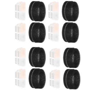 Yes4pets 16 X Pet Dog Cat Fountain Filter Replacement Activated Carbon Ion Exchange Resin Triple Filtration System Pw-115