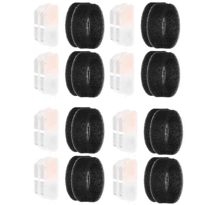 Yes4pets 16 X Pet Dog Cat Fountain Filter Replacement Activated Carbon Ion Exchange Resin Triple Filtration System Pw-115