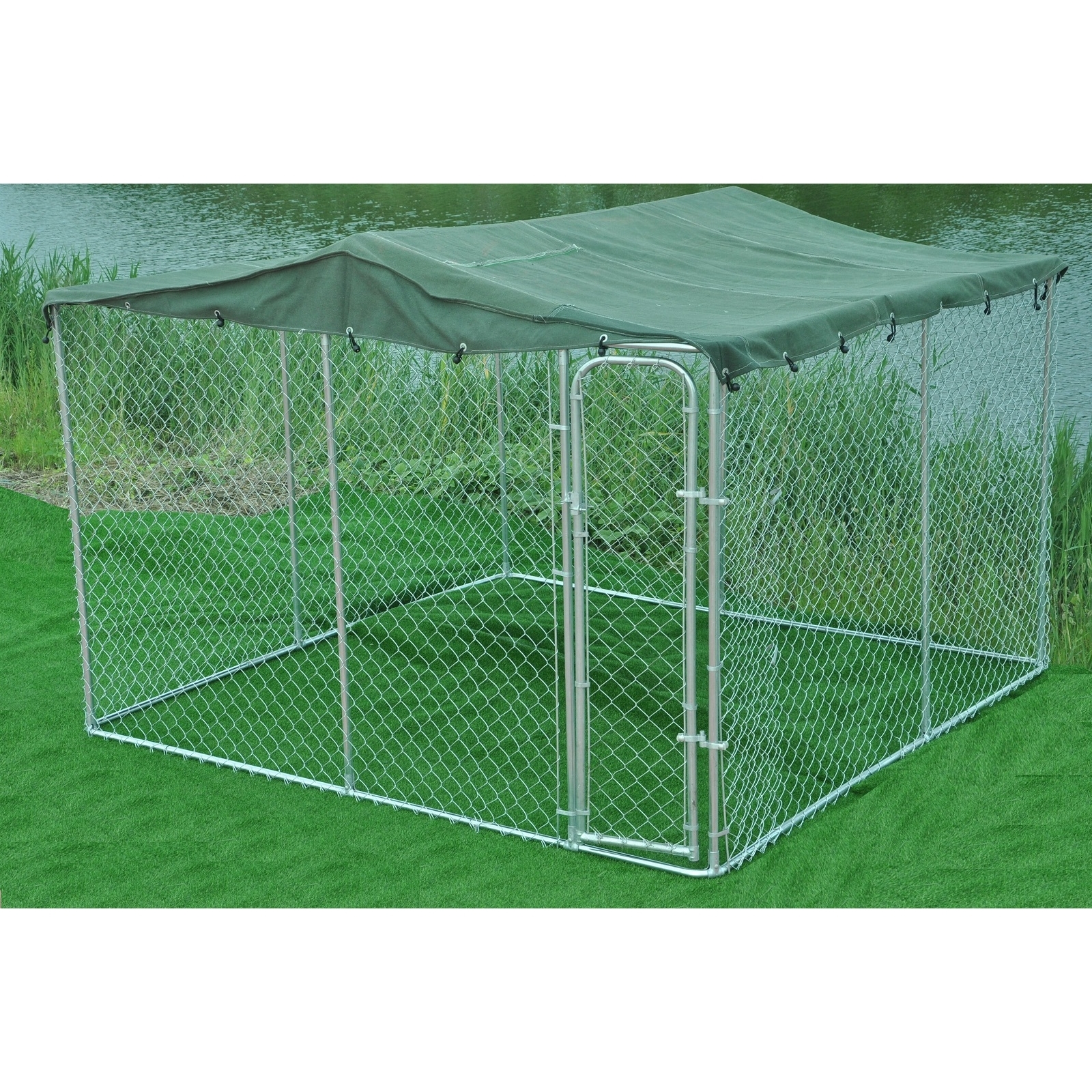 RapidMesh 3 x 3m Pet Accessory Canvas Roof Roof Frame Bunnings Australia