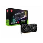 MSI Nvidia GeForce RTX 4060 GAMING X 8G Video Card 2595 MHz Boost Clock - Graphics Cards