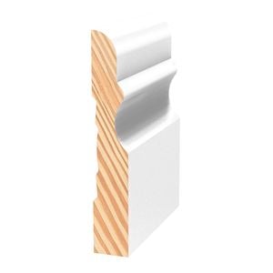 Porta 66 x 11mm 2.7m Colonial Primed FJ Pine Architrave and Skirting