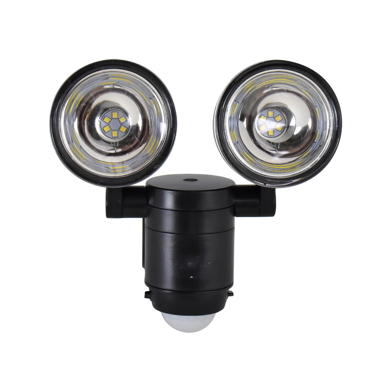 Luxzone 450lm 2 Head Adjustable Solar Motion Sensor LED Security Light Bunnings Australia