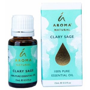 Aroma Natural By Tilley - Clary Sage 15ml 100% Essential Oil
