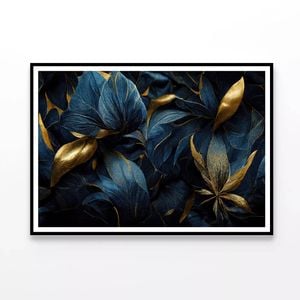 Group of Colorful Leaves  Print 100% Australian Made 120x90cm  (Poster)