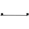 Mondella 620mm Matte Black Rococo Towel Rail