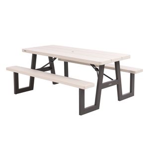 Lifetime 2 Pack 6ft Folding Picnic Tables 