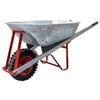 Sherlock 100L Trade Tough Galvanised Steel Tray Wheelbarrow