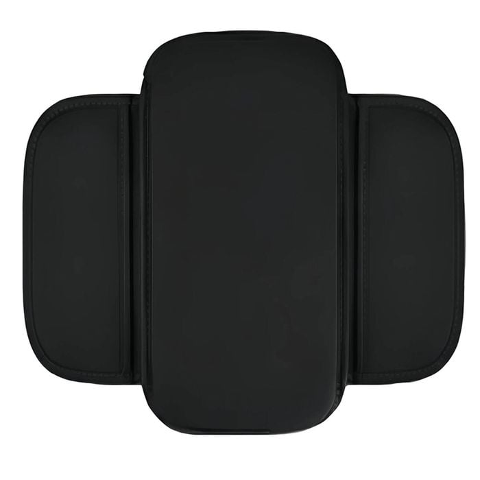 Catzon Center Car Console Armrest Cover With Storage Bag Car Interior Accessories-black