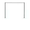 Daytek Coastal Blue Ground Mount Kit with Base for Mini Fold Down