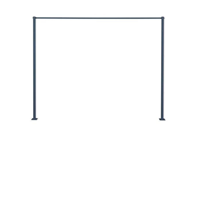 Daytek Coastal Blue Ground Mount Kit with Base for Mini Fold Down
