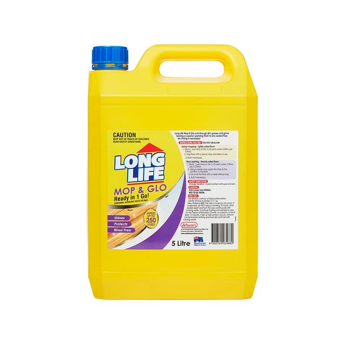 Long Life 5L Mop And Glo Floor Cleaner