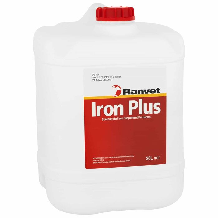 Ranvet Ferromax Racing Greyhounds Iron & Folic Acid Oral Syrup 20L