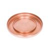 Set Of 2 Ssh Collection Lennox Round 40 And 60cm Serving Trays - Hammered Antique Copper