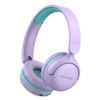 BlueAnt Antlings Kids Wireless On Ear Headphones - Purple / Teal